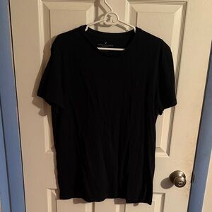 American Eagle Outfitters Men's Black Short Sleeve Tee